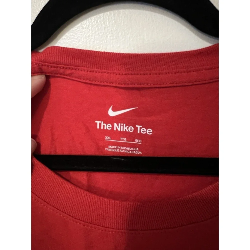 NWT Houston Rockets‎ Nike 2025 Playoff Tshirt Size XXL Red Tee Basketball